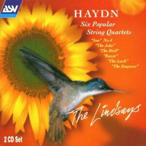 Joseph Haydn, The Lindsays - Six Popular String Quartets (2xCD, Comp) (Mint (M))