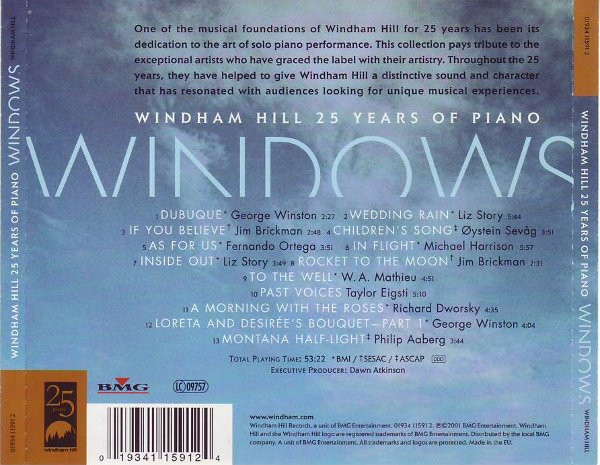 Various - Windham Hill 25 Years Of Piano (CD, Comp) (Near Mint (NM or M-)) - Image 2
