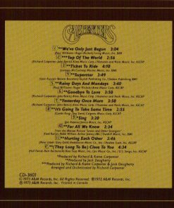 Alternative view of Carpenters - The Singles 1969-1973 (CD, Album, Comp, RE) (Mint (M))