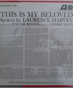 Alternative view of Laurence Harvey, Herbie Mann - This Is My Beloved (LP, Album, Mono, RP, Bla) (Very Good Plus (VG+))