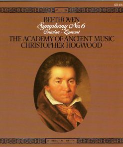 Beethoven* — The Academy Of Ancient Music, Christopher Hogwood - Symphony No. 6 • Coriolan • Egmont (CD, Album) (Near Mint (NM or M-))
