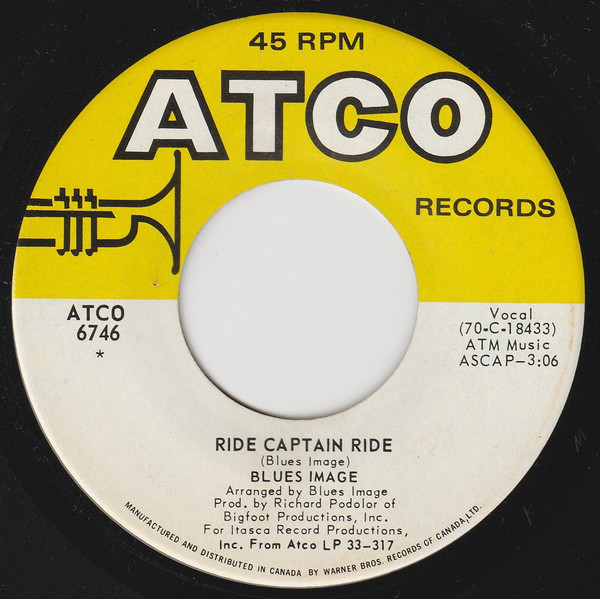 Blues Image - Ride Captain Ride / Pay My Dues (7", Single) (Near Mint (NM or M-))