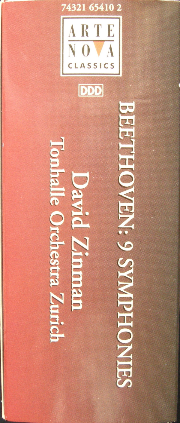 Beethoven*, David Zinman, Tonhalle Orchestra Zurich* - 9 Symphonies (5xCD + Box) (Near Mint (NM or M-)) - Image 2