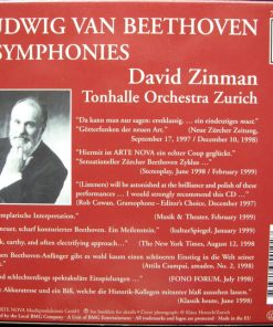 Beethoven*, David Zinman, Tonhalle Orchestra Zurich* - 9 Symphonies (5xCD + Box) (Near Mint (NM or M-)) - Image 3