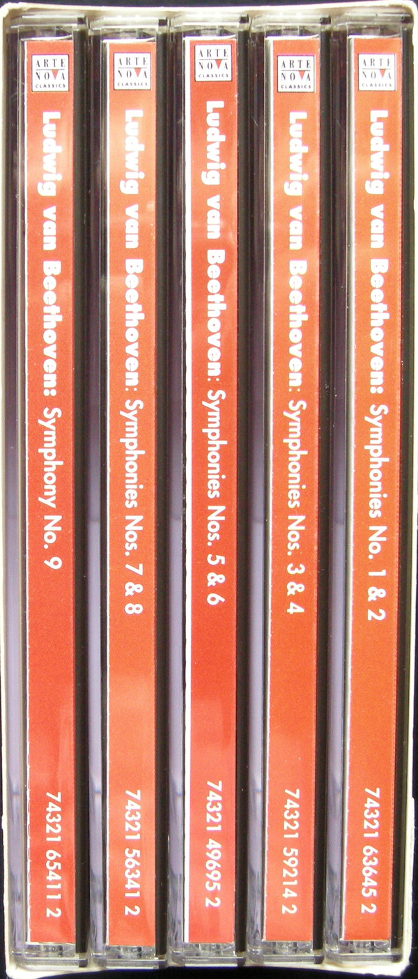 Beethoven*, David Zinman, Tonhalle Orchestra Zurich* - 9 Symphonies (5xCD + Box) (Near Mint (NM or M-)) - Image 4
