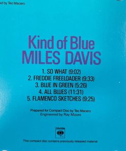 Alternative view of Miles Davis - Kind Of Blue (CD, Album, RE, RM) (Near Mint (NM or M-))
