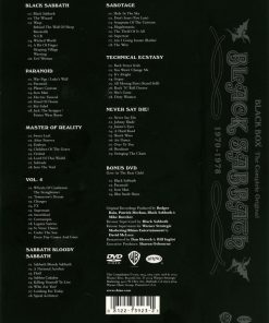 Black Sabbath - Black Box : The Complete Original Black Sabbath 1970–1978 (CD, Album, RE, RM + CD, Album, RE, RM + CD, Album,) (Near Mint (NM or M-)) - Image 3