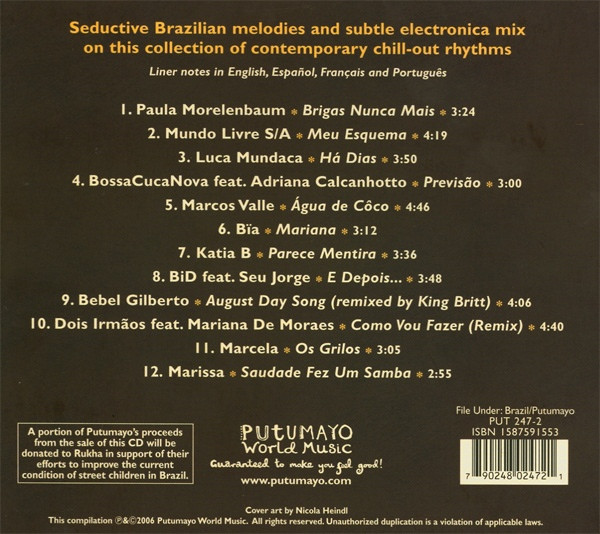 Various - Brazilian Lounge (CD, Comp) (Near Mint (NM or M-)) - Image 2