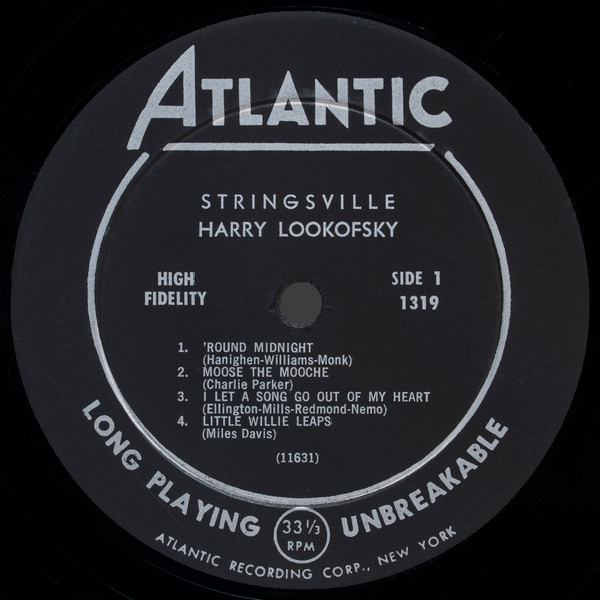 Harry Lookofsky - Stringsville (LP, Album, Mono) (Very Good (VG)) - Image 3