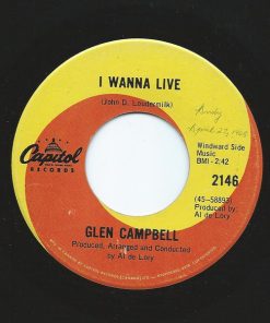 Glen Campbell - I Wanna Live / That's All That Matters (7") (Near Mint (NM or M-))