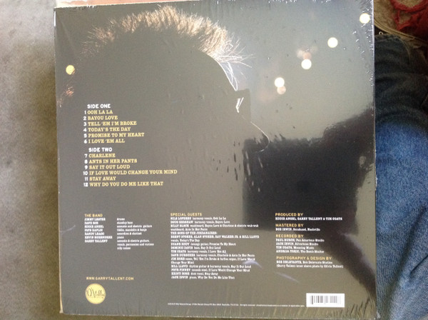 Garry Tallent - Break Time (LP, Album) (Very Good Plus (VG+)) - Image 4