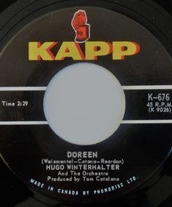 Alternative view of Hugo Winterhalter Orchestra - Anna (7", Single) (Near Mint (NM or M-))