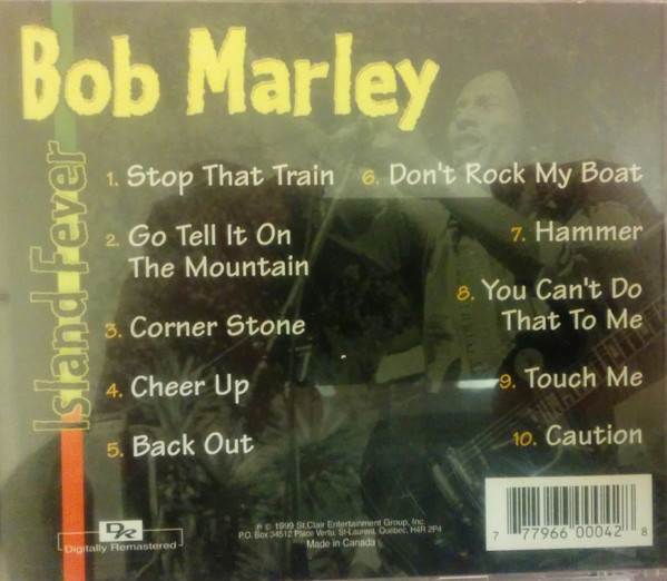 Bob Marley - Island Fever (CD, Comp, RM) (Near Mint (NM or M-)) - Image 3