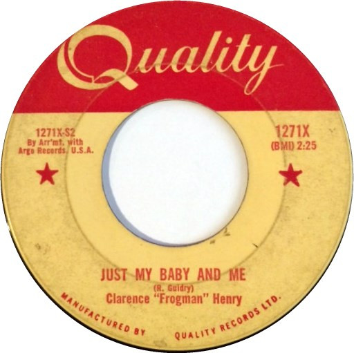 Clarence "Frogman" Henry - But I Do / Just My Baby And Me (7", Single) (Near Mint (NM or M-)) - Image 2