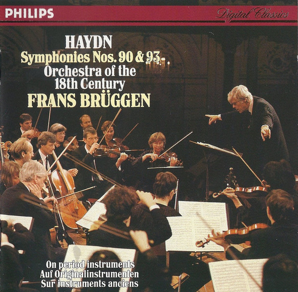 Haydn*, Orchestra Of The 18th Century, Frans Brüggen - Symphonies Nos. 90 & 93 (CD) (Near Mint (NM or M-))