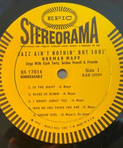Norman Mapp Sings With Clark Terry, Seldon Powell - Jazz Ain't Nothin' But Soul (LP, Album) (Very Good Plus (VG+)) - Image 3