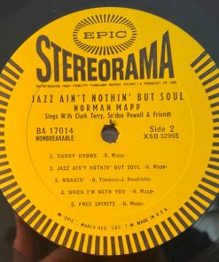 Norman Mapp Sings With Clark Terry, Seldon Powell - Jazz Ain't Nothin' But Soul (LP, Album) (Very Good Plus (VG+)) - Image 4
