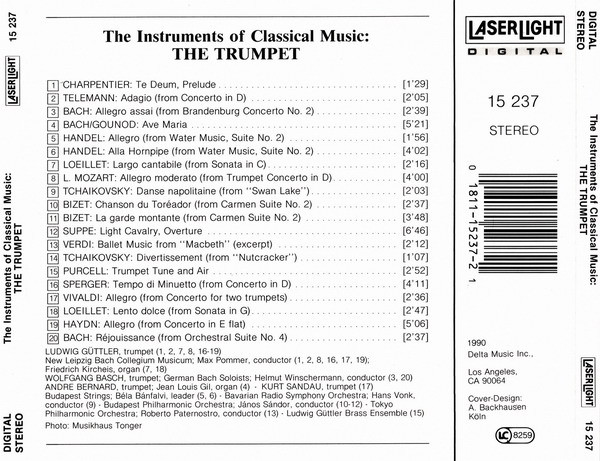 Various - The Instruments Of Classical Music, Vol.3: The Trumpet (CD, Comp) (Near Mint (NM or M-)) - Image 5