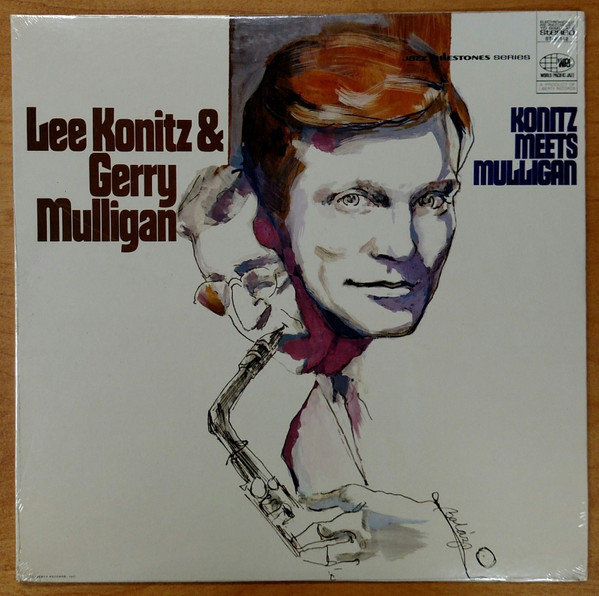 Lee Konitz & Gerry Mulligan - Konitz Meets Mulligan (LP, Album, RE) (Very Good Plus (VG+))