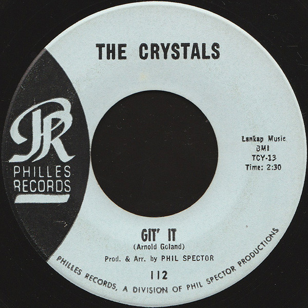 The Crystals - Da Doo Ron Ron (When He Walked Me Home) (7", Single) (Very Good (VG)) - Image 2