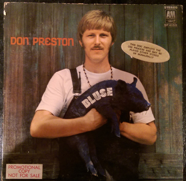 Don Preston (2) - Bluse (LP, Album, Promo) (Mint (M))
