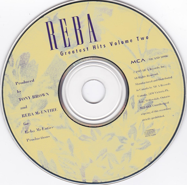 Reba McEntire - Greatest Hits Volume Two (CD, Comp) (Near Mint (NM or M-)) - Image 3