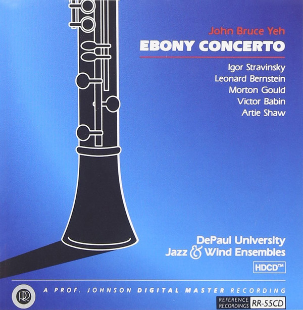 John Bruce Yeh - Ebony Concerto (HDCD, Album, RE) (Near Mint (NM or M-))