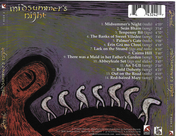 Dervish - Midsummer's Night (CD, Album) (Mint (M)) - Image 2