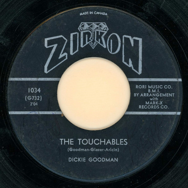 Dickie Goodman - The Touchables (7", Single) (Very Good Plus (VG+))