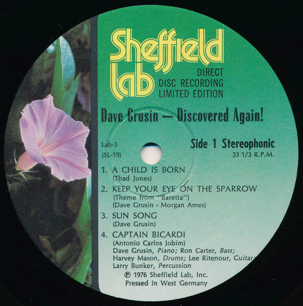 Dave Grusin - Discovered Again! (LP, Album, Ltd, Dir) (Very Good Plus (VG+)) - Image 5