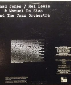 Alternative view of Thad Jones & Mel Lewis & Manuel De Sica And The Jazz Orchestra - Thad Jones / Mel Lewis & Manuel De Sica And The Jazz Orchestra (LP, Album) (Very Good Plus (VG+))