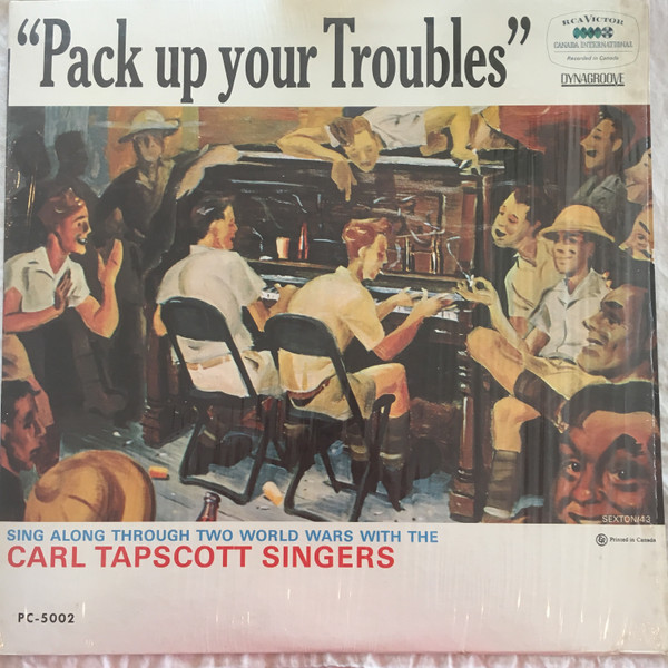 Carl Tapscott Singers - Pack Up Your Troubles (LP, Mono) (Mint (M))