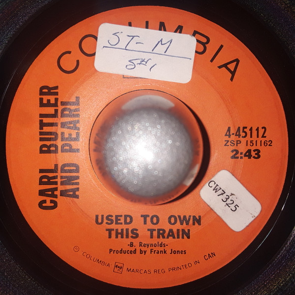 Carl & Pearl Butler - Used To Own This Train / Caution (7", Single) (Near Mint (NM or M-))