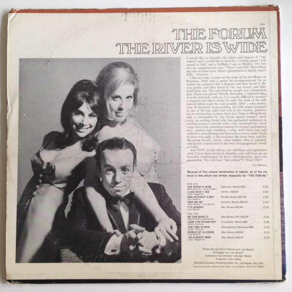 The Forum - The River Is Wide (LP, Album, RCA) (Near Mint (NM or M-)) - Image 2