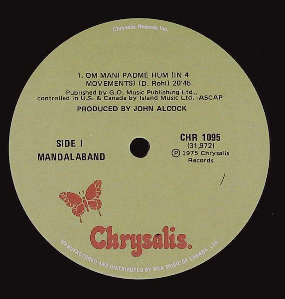Mandalaband - Mandalaband (LP) (Near Mint (NM or M-)) - Image 3