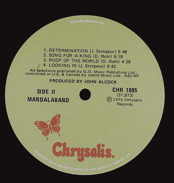 Mandalaband - Mandalaband (LP) (Near Mint (NM or M-)) - Image 4