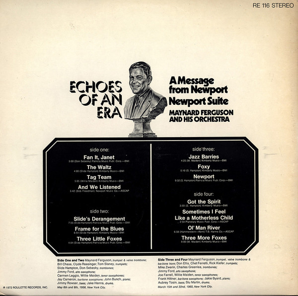 Maynard Ferguson & His Orchestra - A Message From Newport / Newport Suite (2xLP, Comp) (Near Mint (NM or M-)) - Image 4