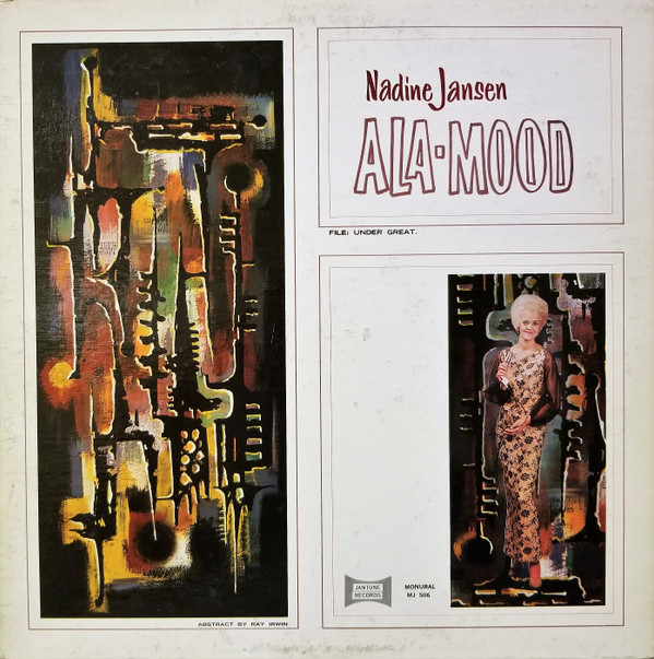 Nadine Jansen - Ala-Mood (LP, Album, Mono) (Very Good Plus (VG+))