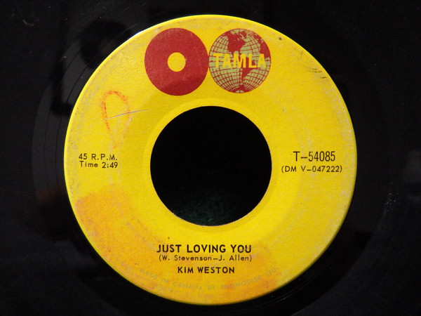 Kim Weston - Just Loving You / Another Train Coming (7", Single) (Near Mint (NM or M-))