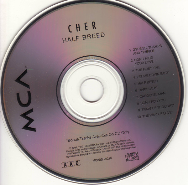 Cher - Half Breed (CD, Comp, RE) (Mint (M)) - Image 3