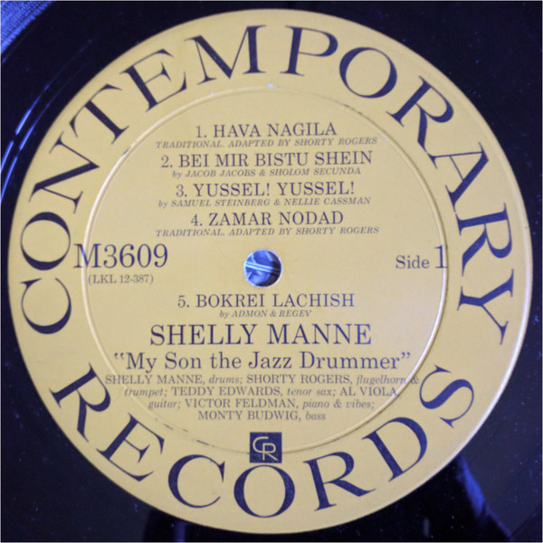 Shelly Manne - My Son The Jazz Drummer! (LP, Album, Mono) (Very Good Plus (VG+)) - Image 3