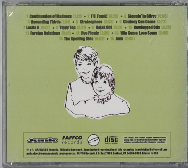 Junk (29) - Continuation Of Madness (CD) (Mint (M)) - Image 2