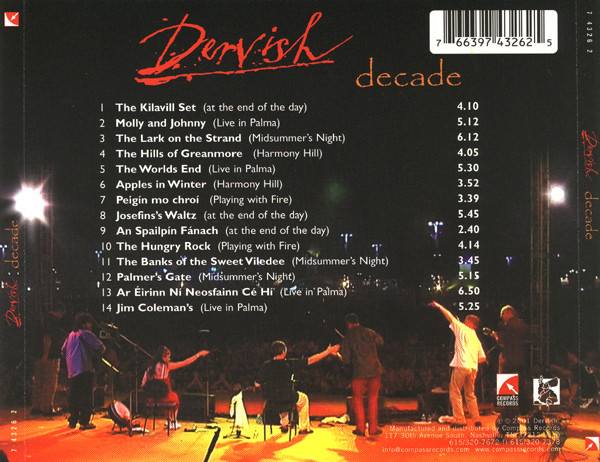 Dervish - Decade (CD, Album, Comp) (Mint (M)) - Image 2
