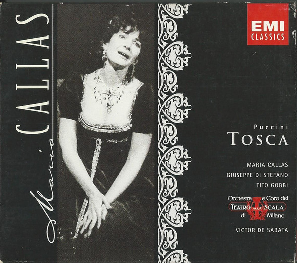 Giacomo Puccini – Maria Callas, Giuseppe Di Stefano, Tito Gobbi, Orchestra Del Teatro Alla Scala E Coro Del Teatro Alla Scala, Victor De Sabata - Tosca (2xCD, Album, Mono, RE, RM + Box, Sli) (Near Mint (NM or M-))