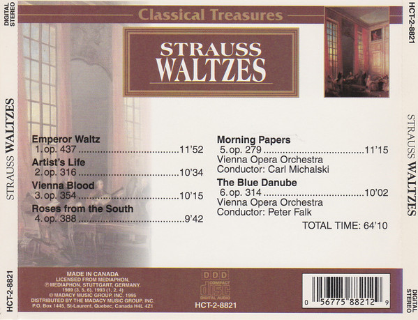 Various - Strauss Waltzes (CD, Comp) (Mint (M)) - Image 2