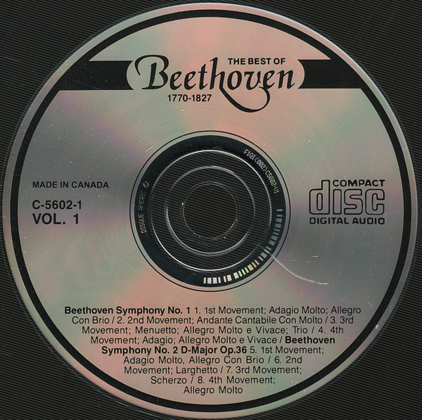 Ludwig van Beethoven - The Best of Beethoven (4xCD, Comp) (Near Mint (NM or M-)) - Image 4