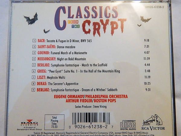 Various - Classics From The Crypt (CD, Comp) (Near Mint (NM or M-)) - Image 2