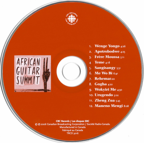African Guitar Summit - African Guitar Summit II (CD, Album, Dig) (Near Mint (NM or M-)) - Image 2