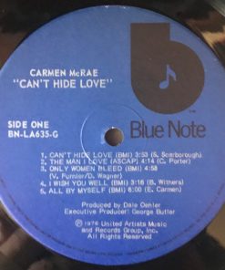 Carmen McRae - Can't Hide Love (LP, Album) (Very Good Plus (VG+)) - Image 3
