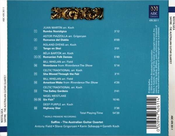 Saffire - Nostálgica (CD, Album) (Near Mint (NM or M-)) - Image 5